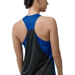 On Running On Tank-T Dames Hardloopshirt - Indigo & Black -On Running 357226 05 d 767851