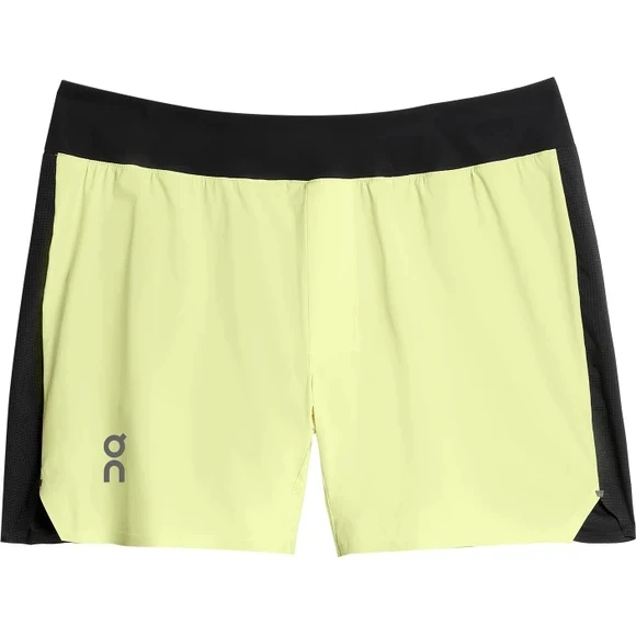 On Running On 5 Inch Lightweight Shorts Heren Hardloopshort - Hay & Black 1 On Running On 5 Inch Lightweight Shorts Heren Hardloopshort - Hay & Black