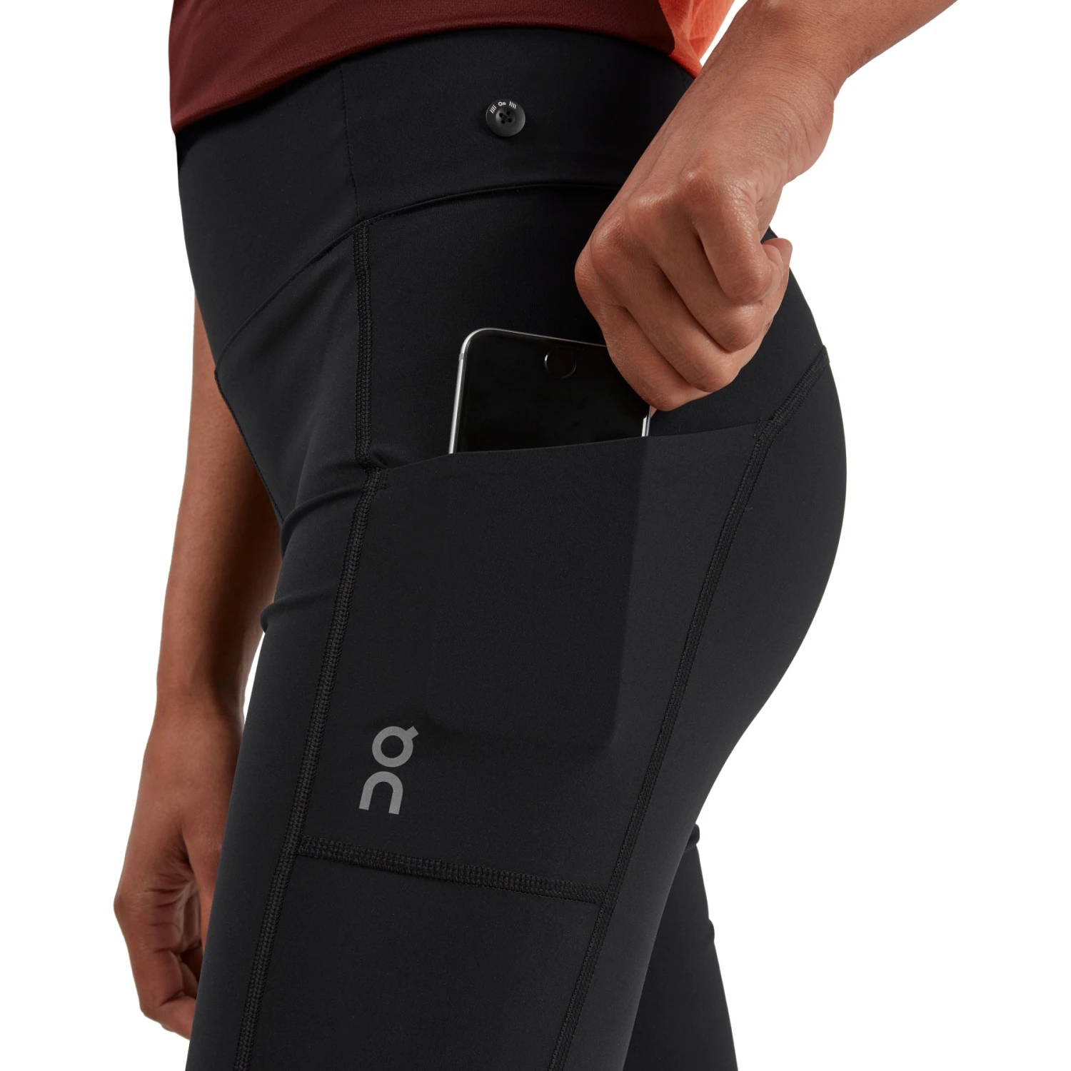 On Running On Active Shorts Dames - Mulberry & Black 7 On Running On Active Shorts Dames - Mulberry & Black - Afbeelding 7