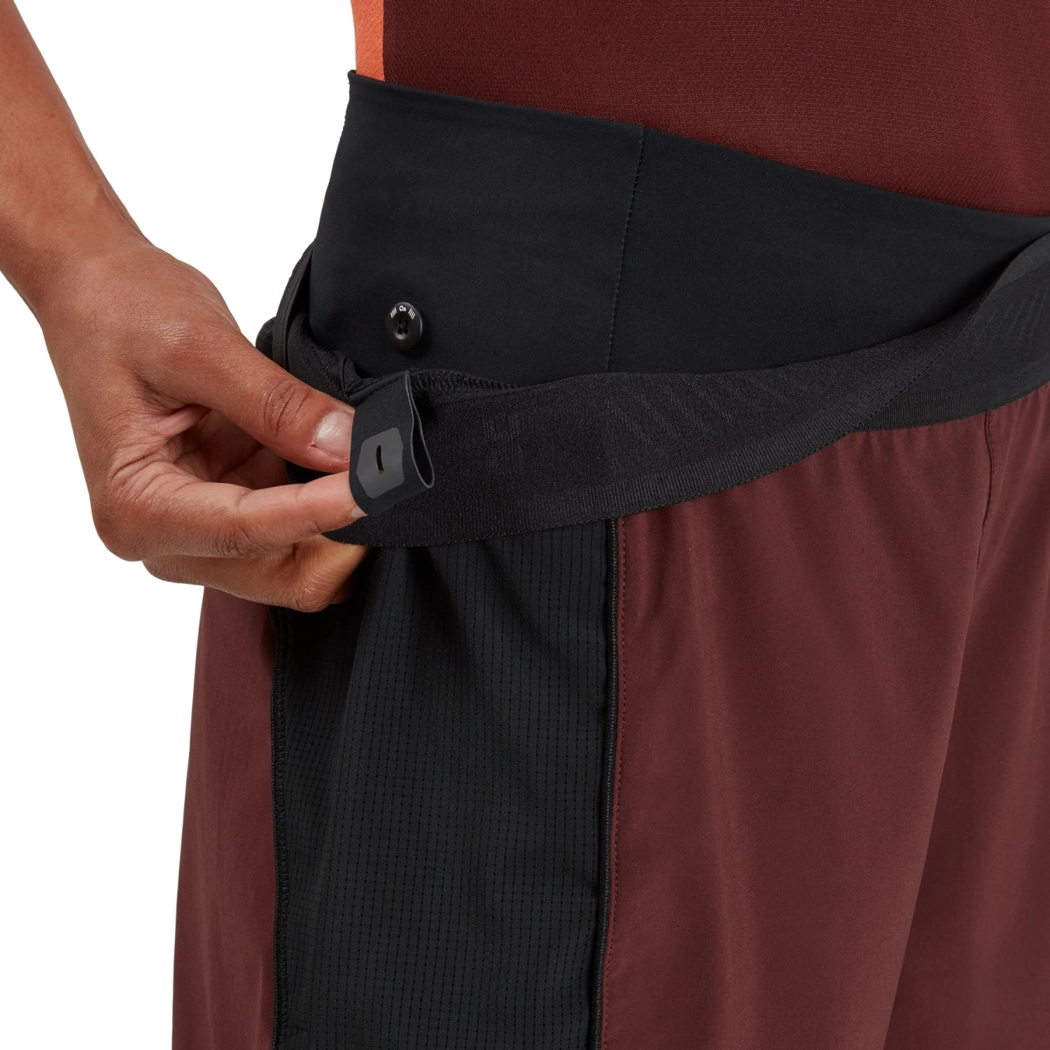 On Running On Active Shorts Dames - Mulberry & Black 6 On Running On Active Shorts Dames - Mulberry & Black - Afbeelding 6