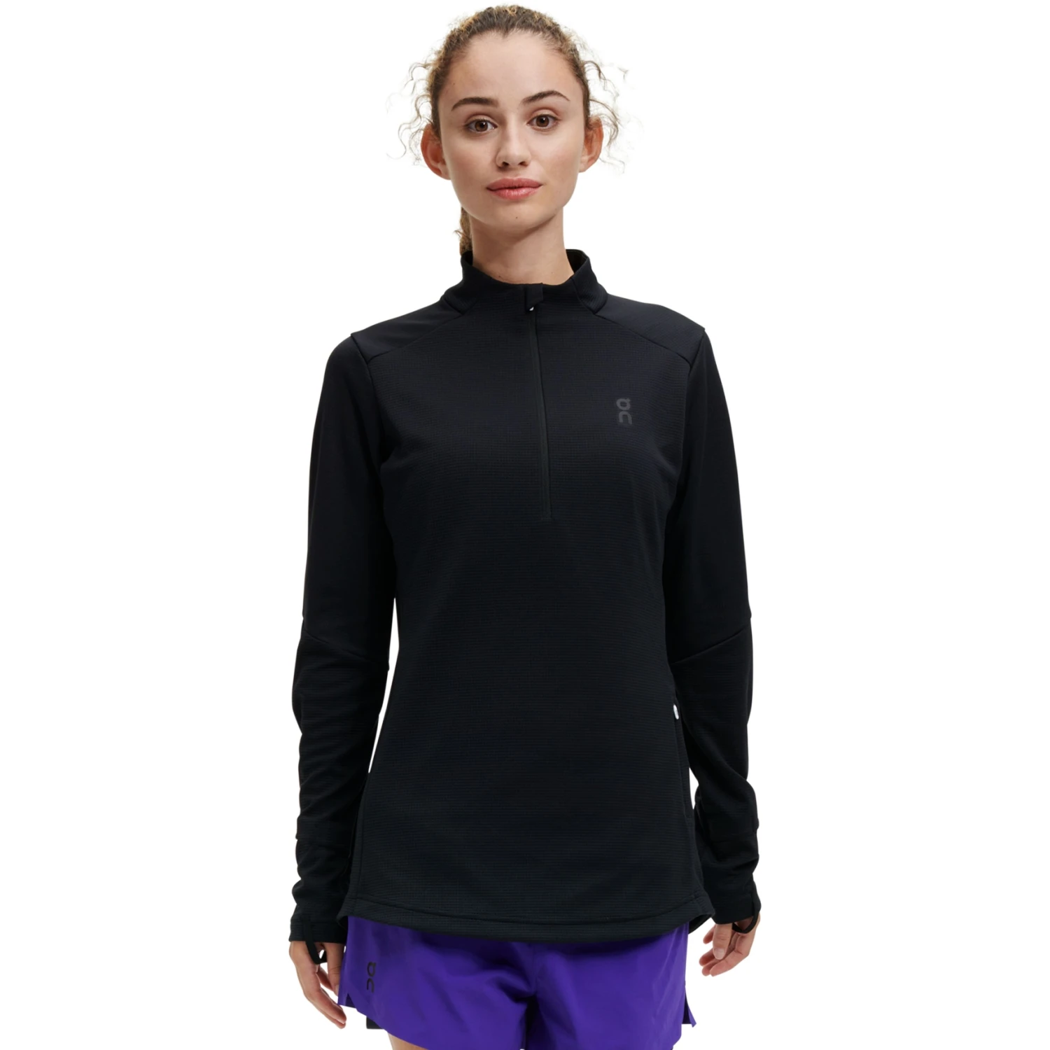 On Running On Climate Dames Shirt Met Lange Mouwen - Black 1 On Running On Climate Dames Shirt Met Lange Mouwen - Black