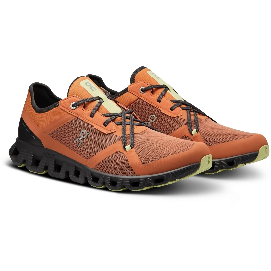 On Running On Cloud X 3 AD Heren Schoenen - Orange & Shadow 1 On Running On Cloud X 3 AD Heren Schoenen - Orange & Shadow