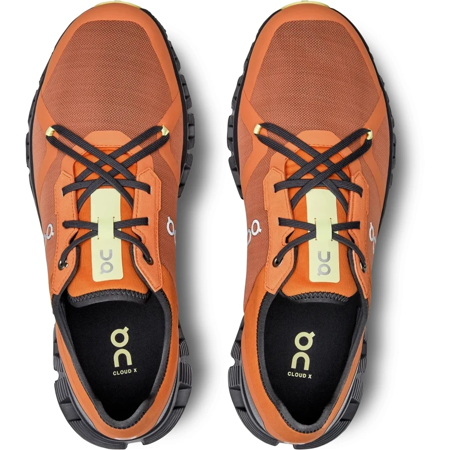 On Running On Cloud X 3 AD Heren Schoenen - Orange & Shadow 4 On Running On Cloud X 3 AD Heren Schoenen - Orange & Shadow - Afbeelding 4