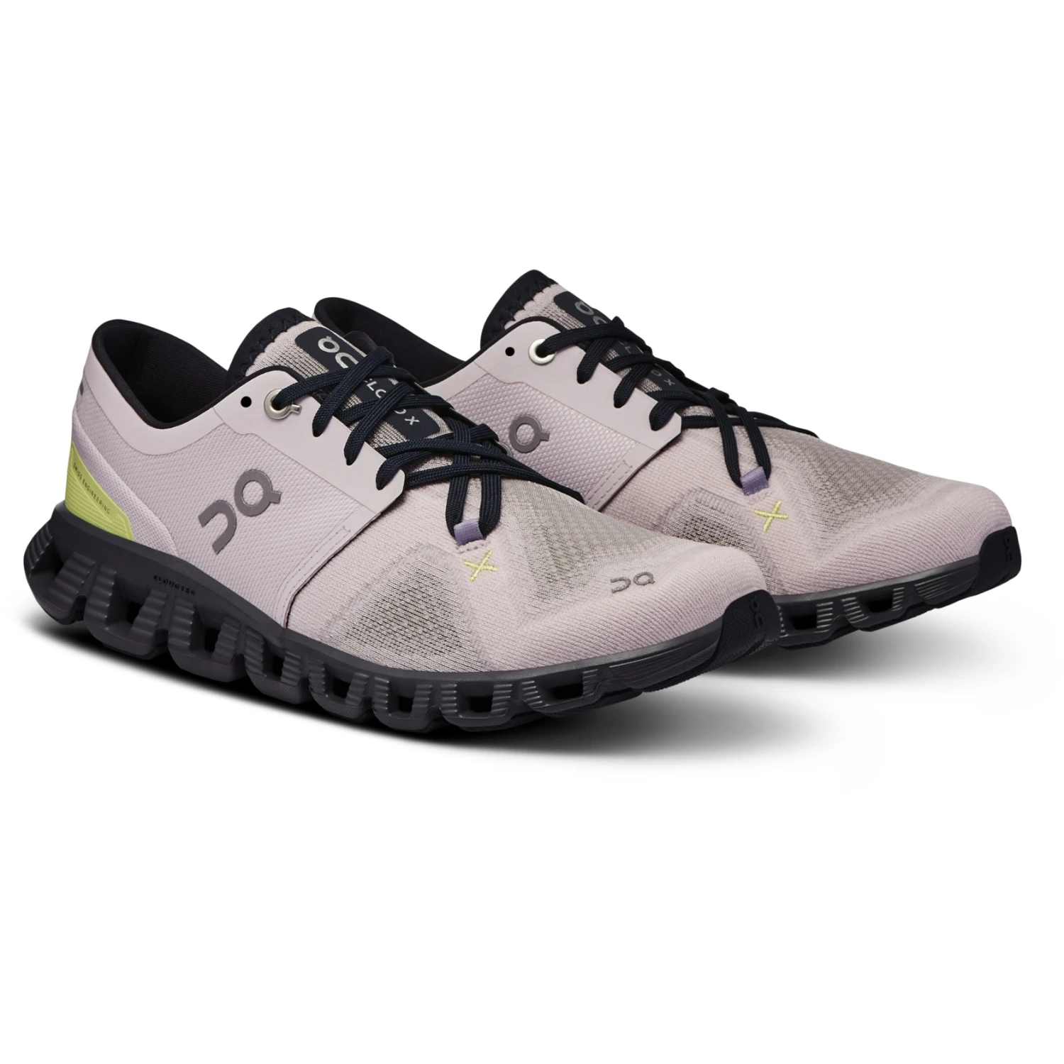 On Running On Cloud X 3 Damen Hardloopschoenen - Orchid & Iron 1 On Running On Cloud X 3 Damen Hardloopschoenen - Orchid & Iron