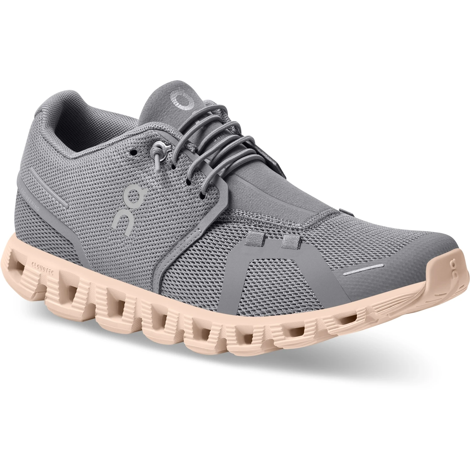 On Running On Cloud 5 Damesschoenen - Zinc I Shell 1 On Running On Cloud 5 Damesschoenen - Zinc I Shell