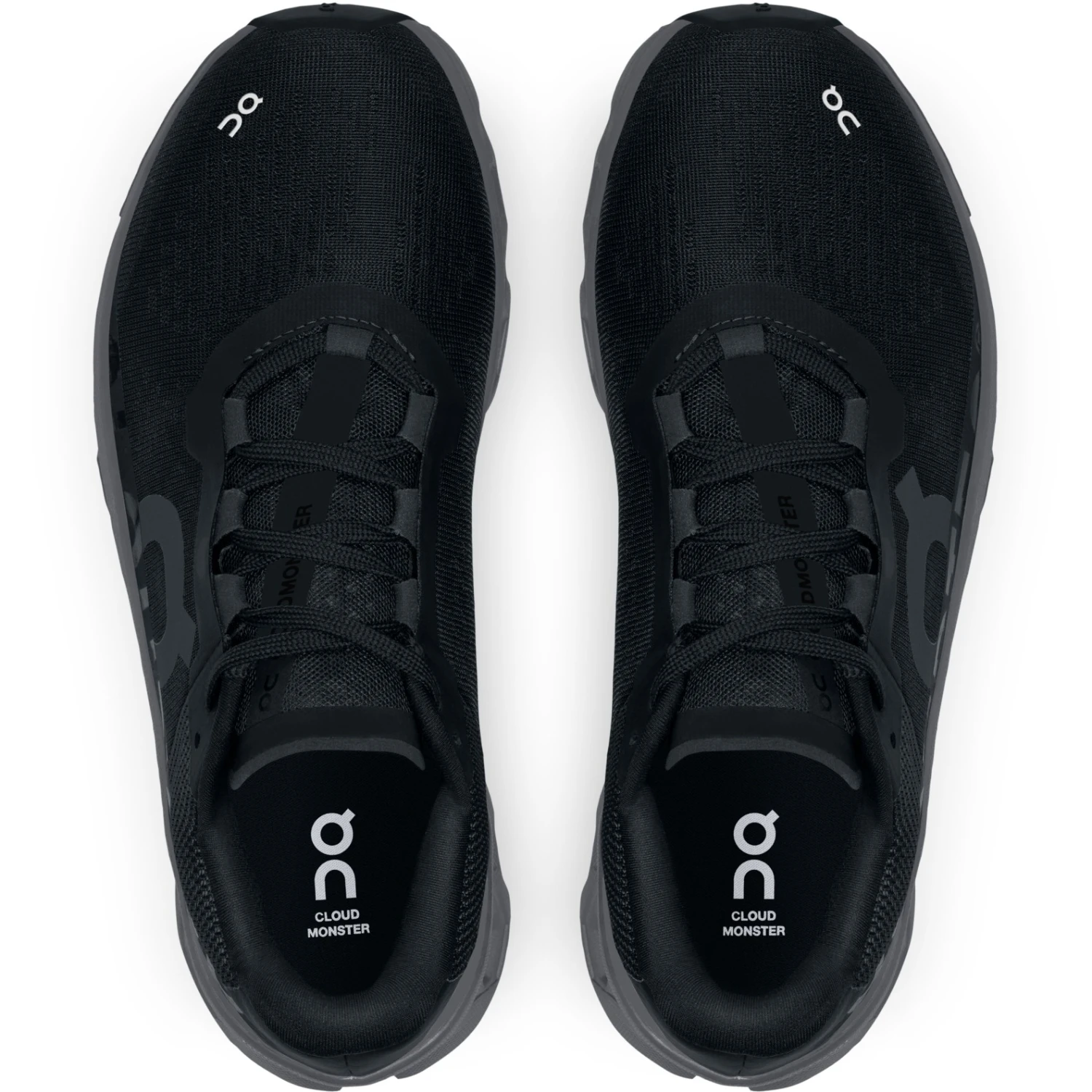 On Running On Cloudmonster Dames Hardloopschoenen - Black & Magnet 2 On Running On Cloudmonster Dames Hardloopschoenen - Black & Magnet - Afbeelding 2