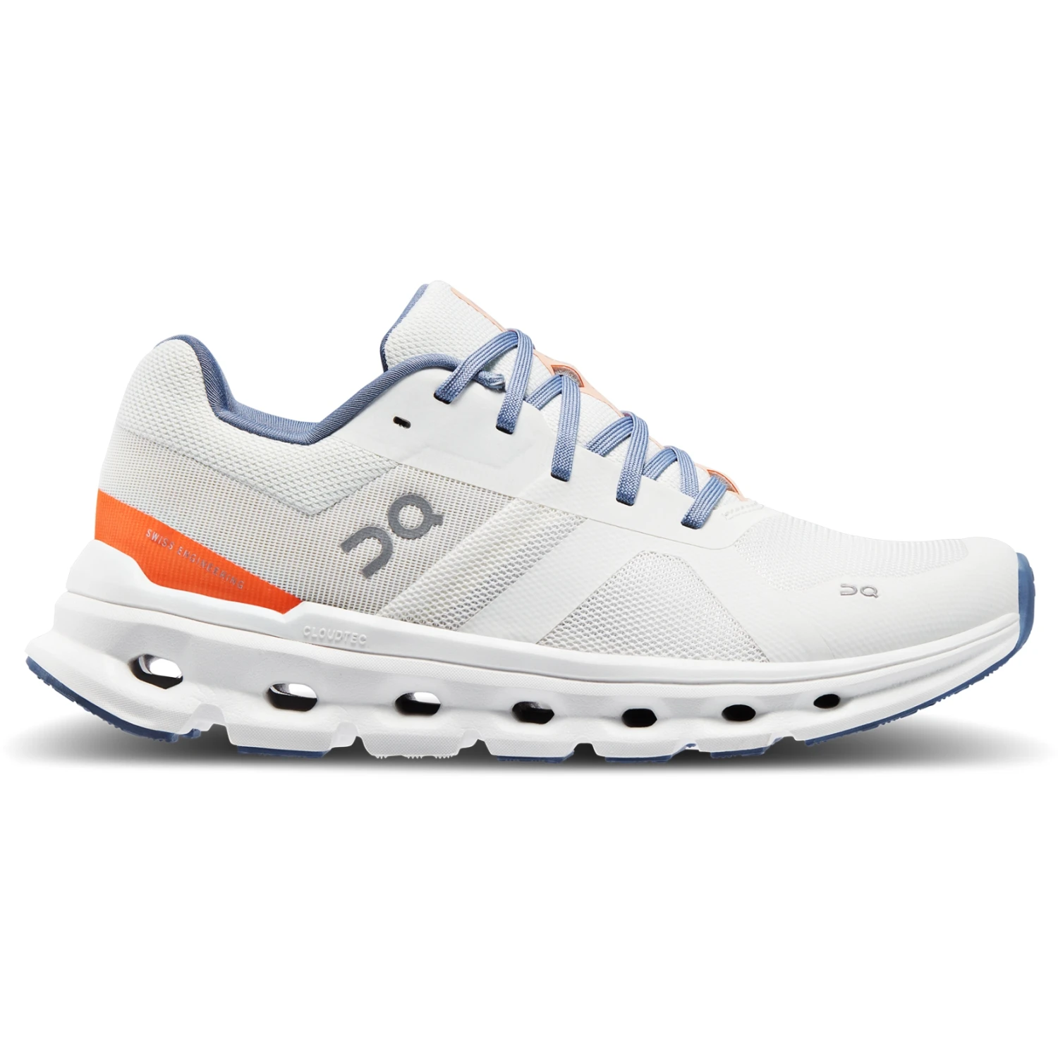 On Running On Cloudrunner Wide Dames Hardloopschoenen - Undyed-White & Flame 5 On Running On Cloudrunner Wide Dames Hardloopschoenen - Undyed-White & Flame - Afbeelding 5