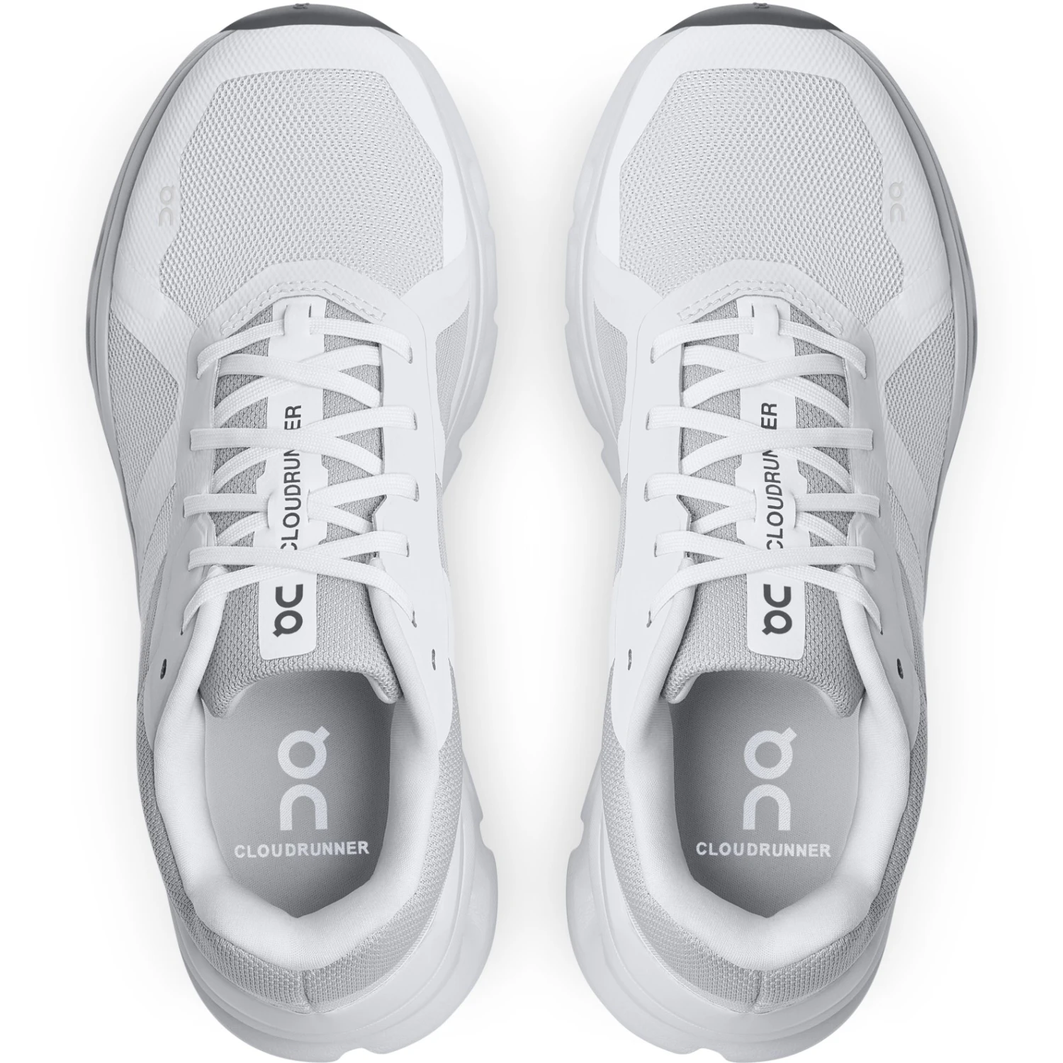 On Running On Cloudrunner Dames Hardloopschoenen - White & Frost 3 On Running On Cloudrunner Dames Hardloopschoenen - White & Frost - Afbeelding 3