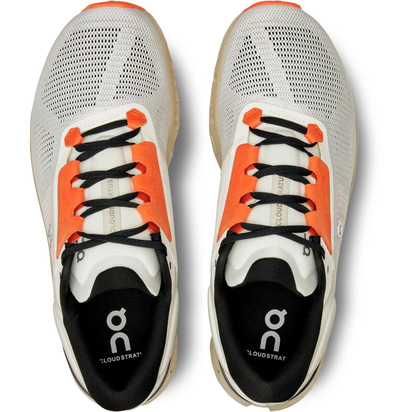 On Running On Cloudstratus 3 Heren Hardloopschoenen - Undyed-White & Sand 5 On Running On Cloudstratus 3 Heren Hardloopschoenen - Undyed-White & Sand - Afbeelding 5