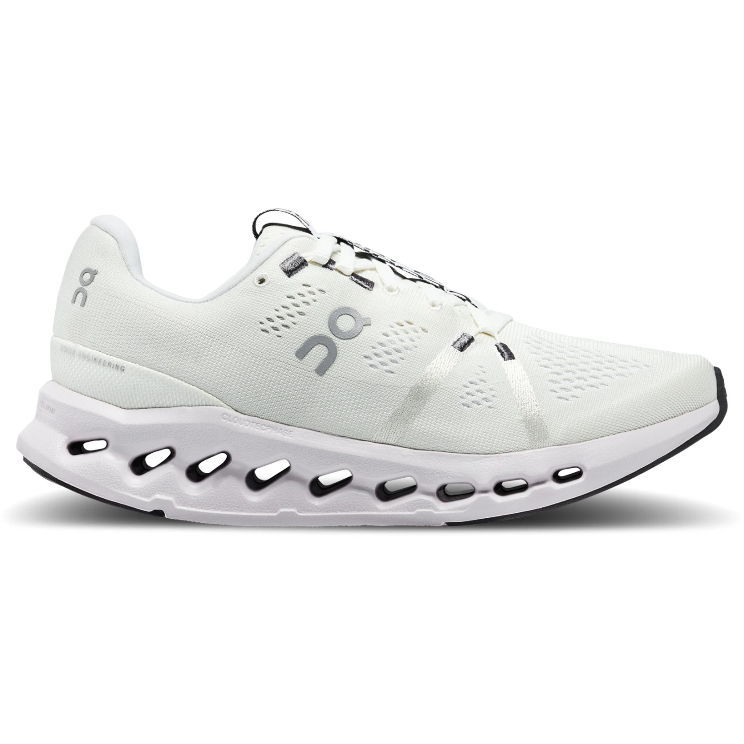 On Running On Cloudsurfer Dames Hardloopschoenen - White & Frost 4 On Running On Cloudsurfer Dames Hardloopschoenen - White & Frost - Afbeelding 4