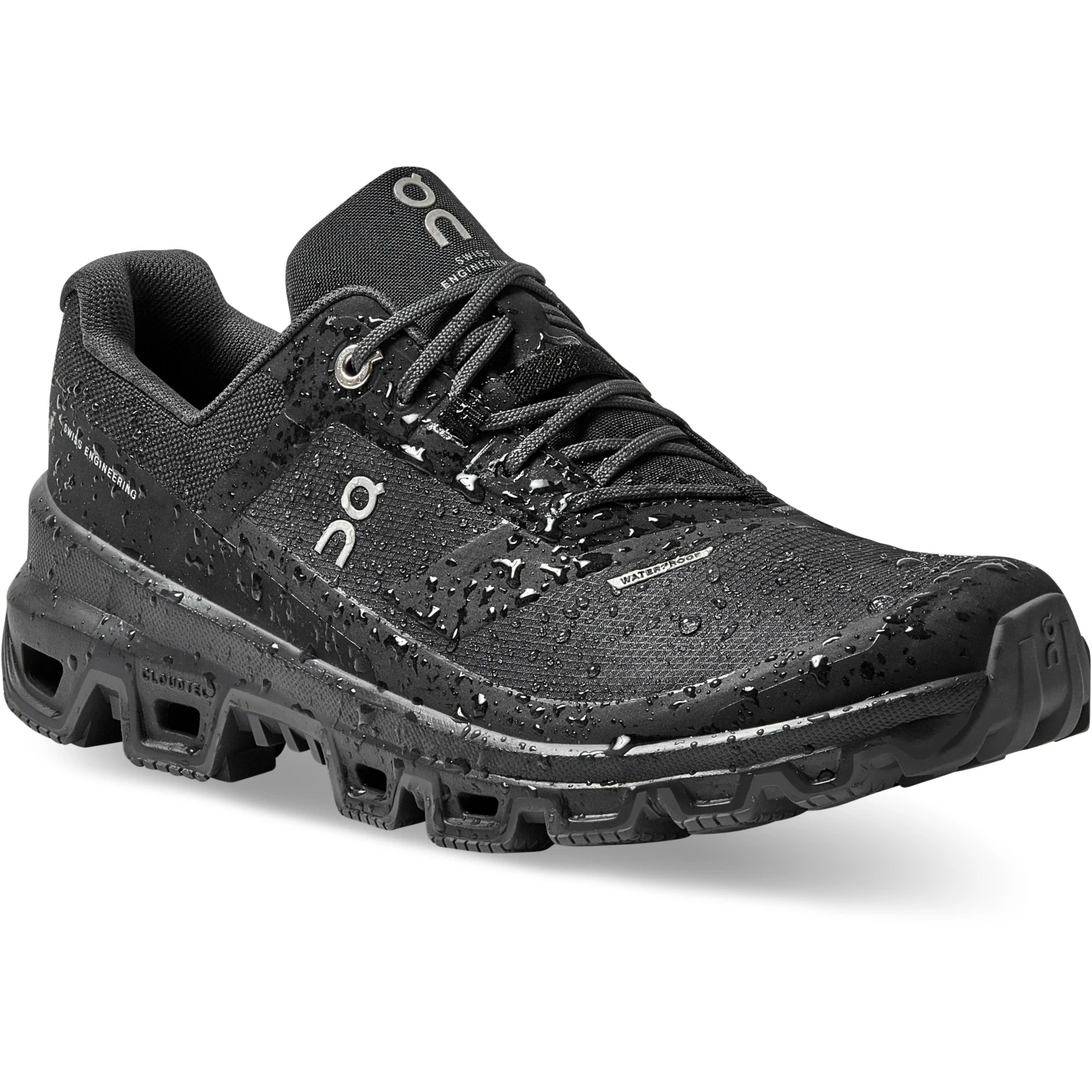 On Running On Cloudventure Waterproof Dames Trail Hardloopschoenen - Black 4 On Running On Cloudventure Waterproof Dames Trail Hardloopschoenen - Black - Afbeelding 4