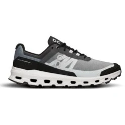 Voorkant -On Running on cloudvista men trailrunning shoe black white 6 1554956