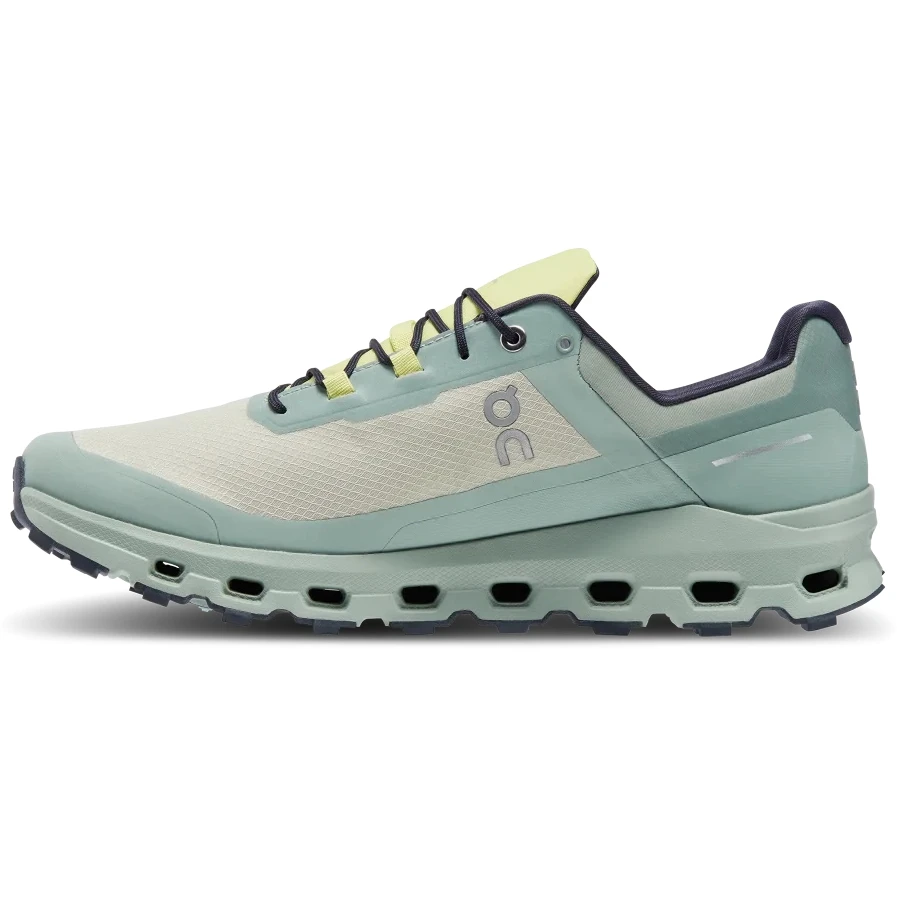 On Running On Cloudvista Waterproof Trail Hardloopschoenen - Chalk & Moss 2 On Running On Cloudvista Waterproof Trail Hardloopschoenen - Chalk & Moss - Afbeelding 2