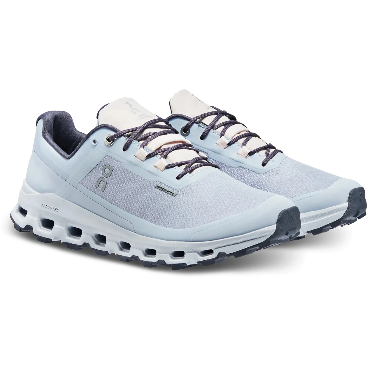 On Running On Cloudvista Waterproof Dames Trail Hardloopschoenen - Nimbus & Heather 1 On Running On Cloudvista Waterproof Dames Trail Hardloopschoenen - Nimbus & Heather