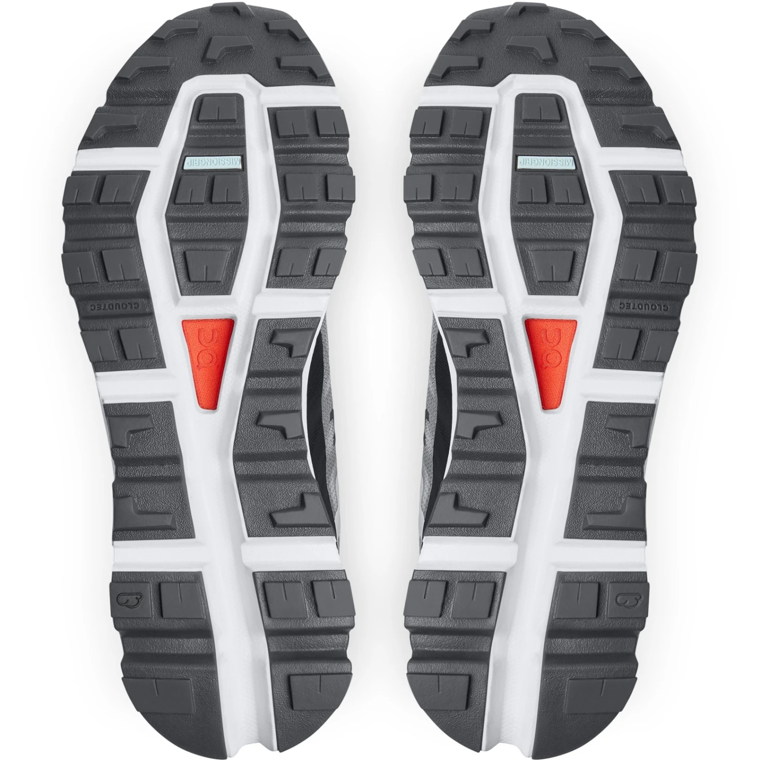 On Running On Cloudvista Dames Trail Hardloopschoenen - Glacier & Black 4 On Running On Cloudvista Dames Trail Hardloopschoenen - Glacier & Black - Afbeelding 4