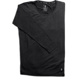 On Running On Comfort Long-T Women Long Sleeve Running Shirt - Black -On Running on comfort long t women long sleeve running shirt black 1 948950