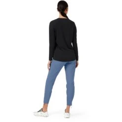 On Running On Comfort Long-T Women Long Sleeve Running Shirt - Black -On Running on comfort long t women long sleeve running shirt black 4 948953