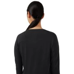 On Running On Comfort Long-T Women Long Sleeve Running Shirt - Black -On Running on comfort long t women long sleeve running shirt black 5 948954
