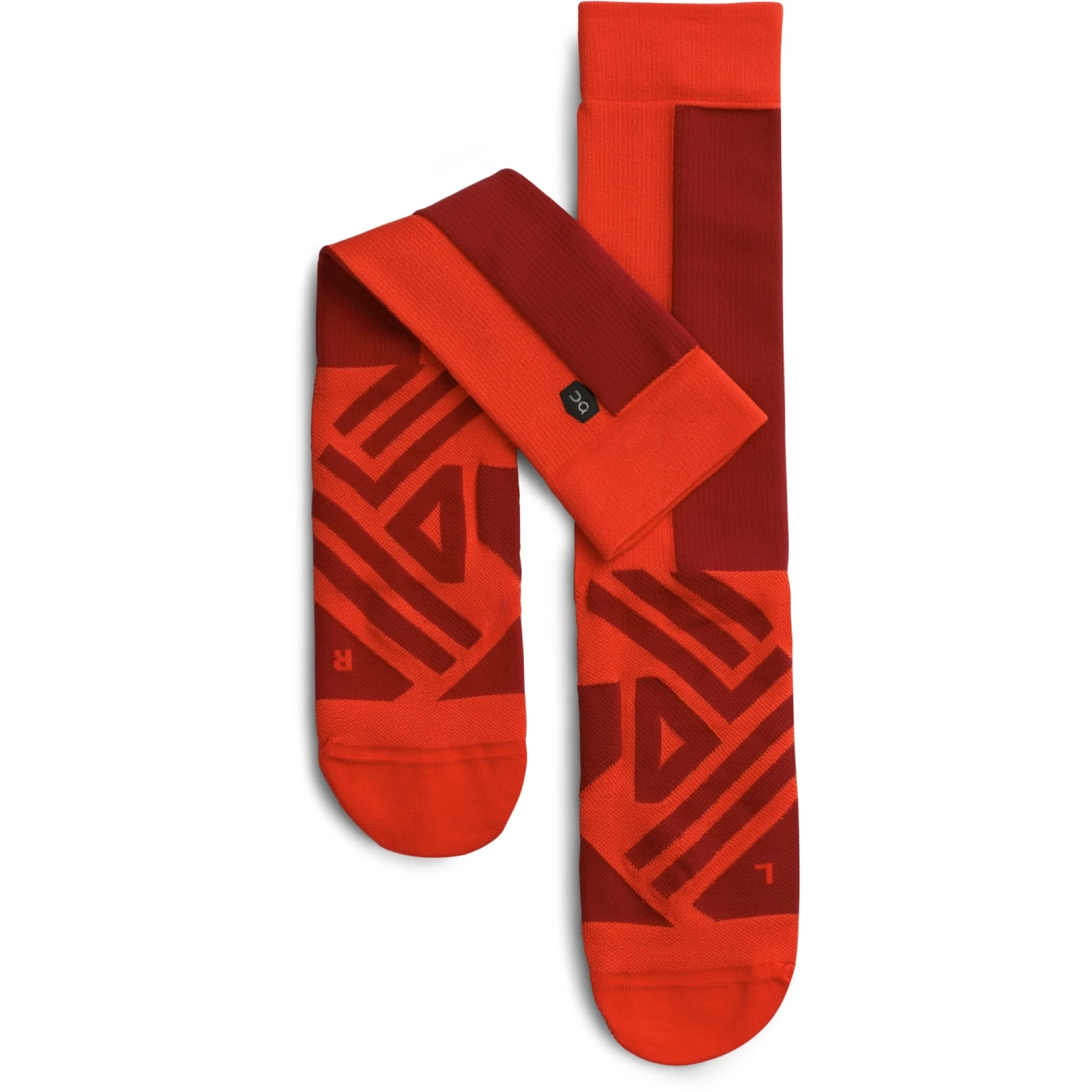 On Running On High Sock Women - Chili & Spice 2 On Running On High Sock Women - Chili & Spice - Afbeelding 2