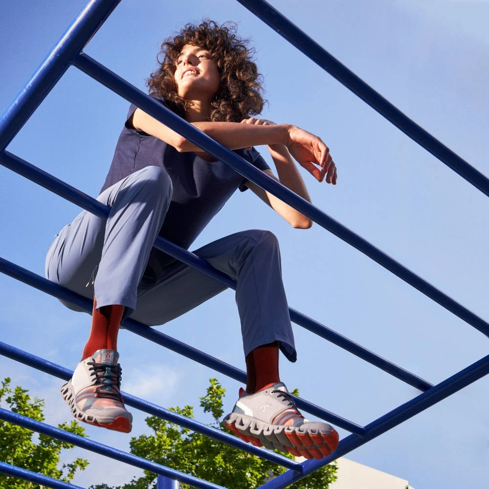 On Running On High Sock Women - Chili & Spice 3 On Running On High Sock Women - Chili & Spice - Afbeelding 3