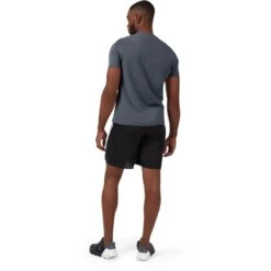 On Running On Lightweight Shorts Hardloopbroek - Dark & Black -On Running on lightweight shorts dark black 4 950079