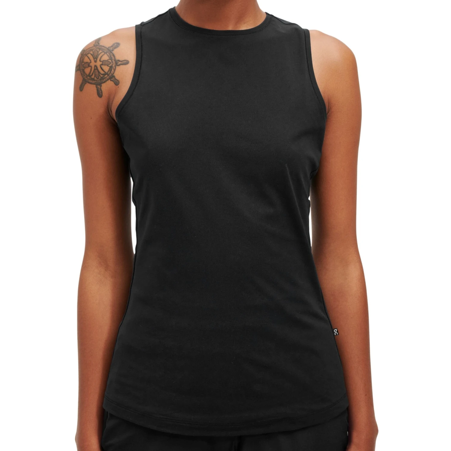 On Running On Movement Tank Women Running Shirt - Black 1 On Running On Movement Tank Women Running Shirt - Black