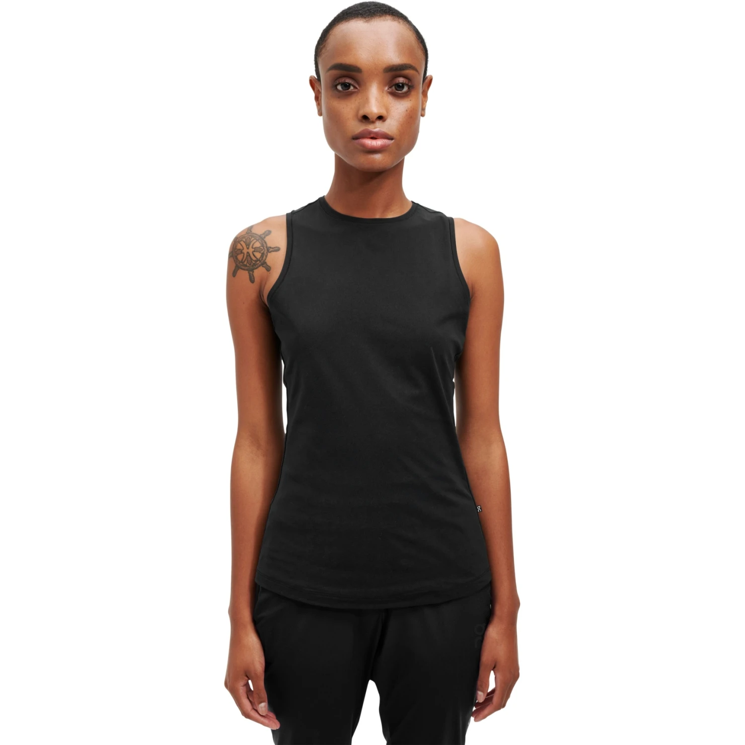 On Running On Movement Tank Women Running Shirt - Black 2 On Running On Movement Tank Women Running Shirt - Black - Afbeelding 2