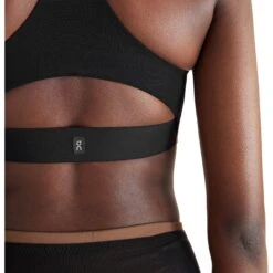 On Running On Performance Bra Sport-BH - Cocoa L Black -On Running on performance bra cocoa black 7 1566971