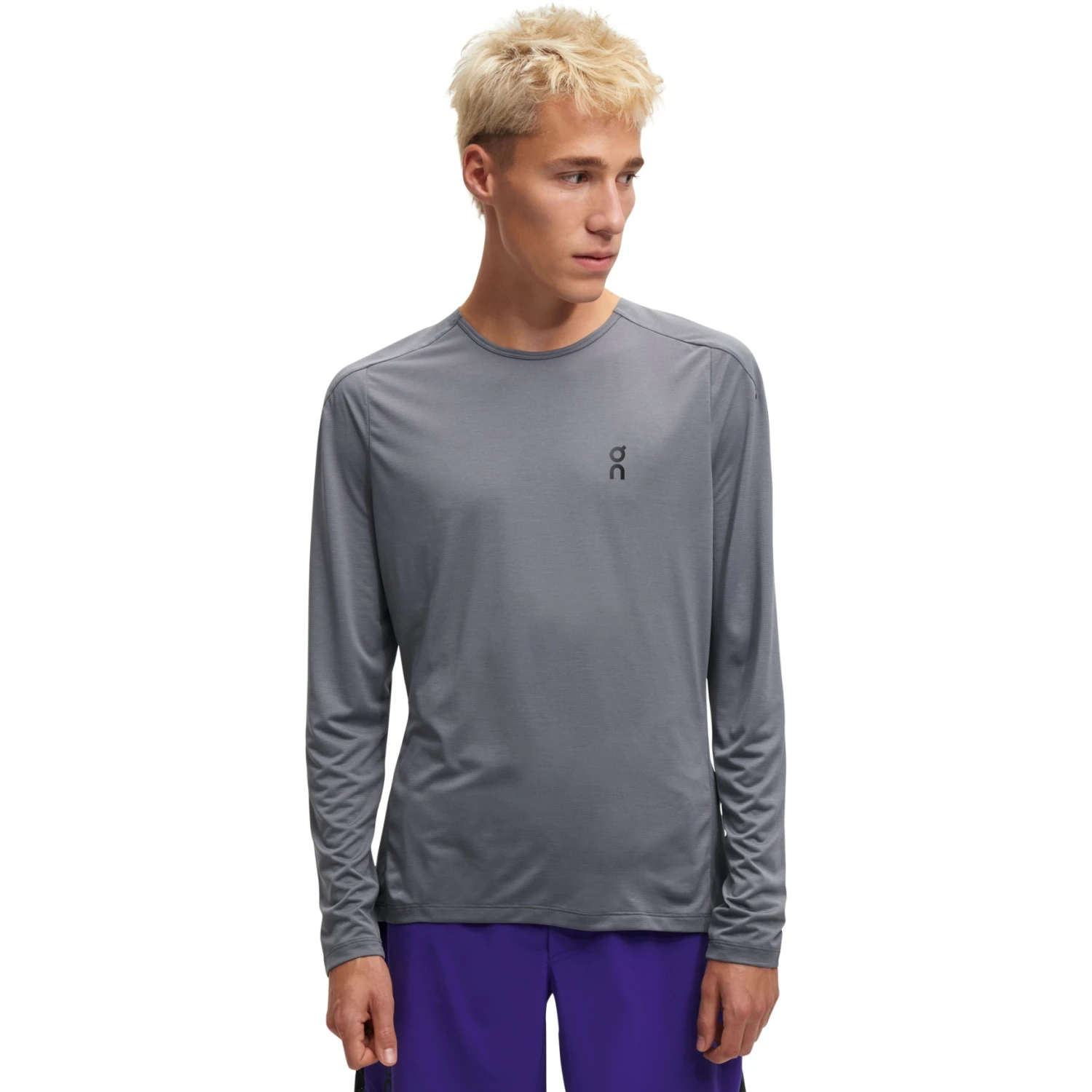 On Running On Performance Long-T Heren Shirt Met Lange Mouwen - Rock 7 On Running On Performance Long-T Heren Shirt Met Lange Mouwen - Rock - Afbeelding 7
