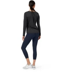On Running On Performance Long-T Dames Shirt Met Lange Mouwen - Black -On Running on performance long t women long sleeve running shirt black 4 948938
