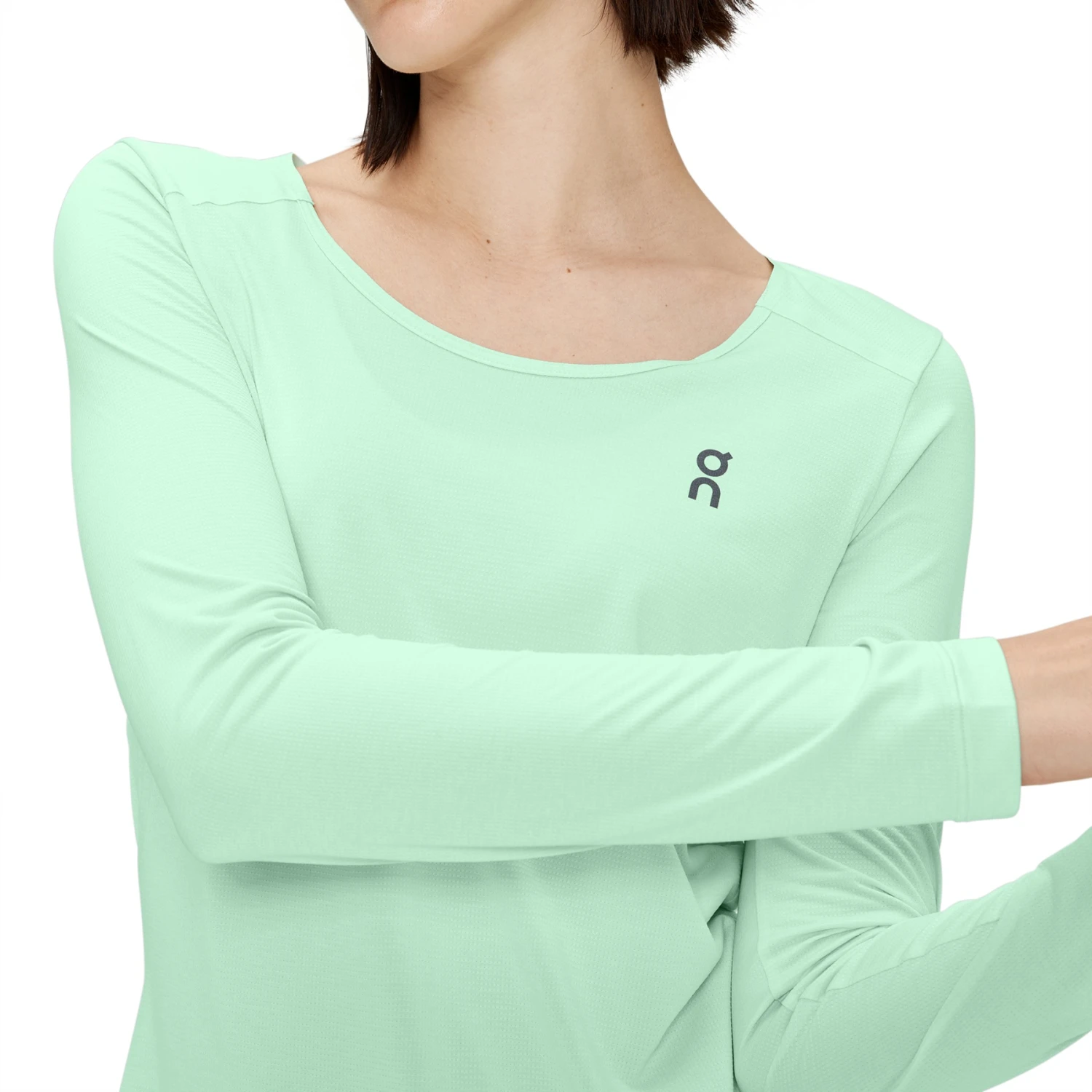 On Running On Performance Long-T Dames Shirt Met Lange Mouwen - Creek 4 On Running On Performance Long-T Dames Shirt Met Lange Mouwen - Creek - Afbeelding 4