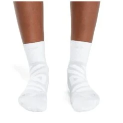On Running On Performance Mid Dames Hardloopsokken - White & Ivory -On Running on performance mid sock women white ivory 3 1435284