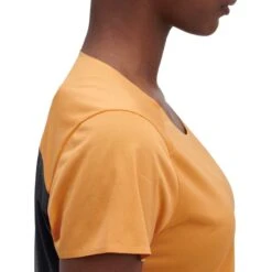 On Running On Performance-T Dames Hardloopshirt - Mango & Black 11 On Running On Performance-T Dames Hardloopshirt - Mango & Black -On Running on performance t women running shirt mango black 6 1297120