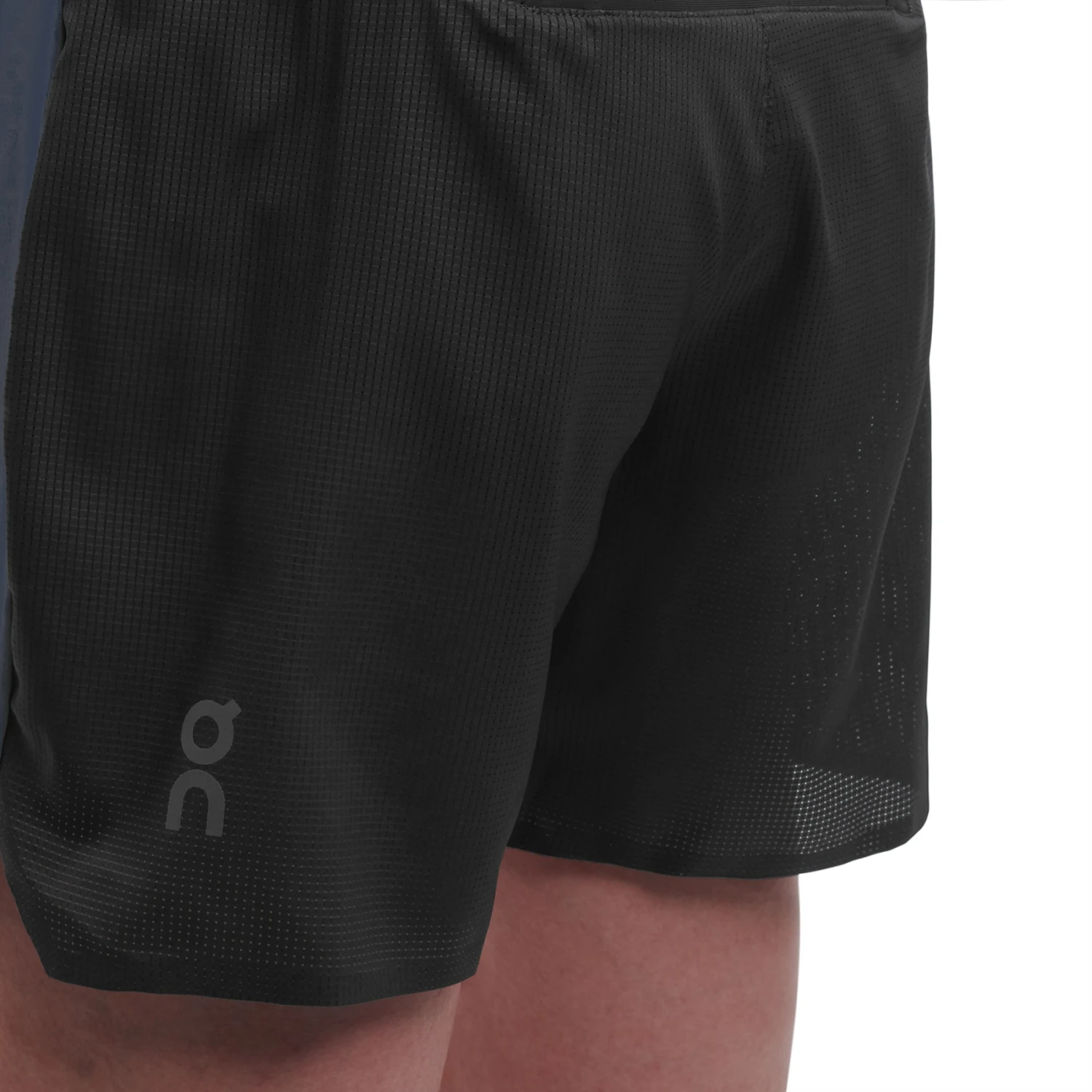 On Running On 5 Inch Lightweight Shorts Heren Hardloopshort - Denim & Black 6 On Running On 5 Inch Lightweight Shorts Heren Hardloopshort - Denim & Black - Afbeelding 6