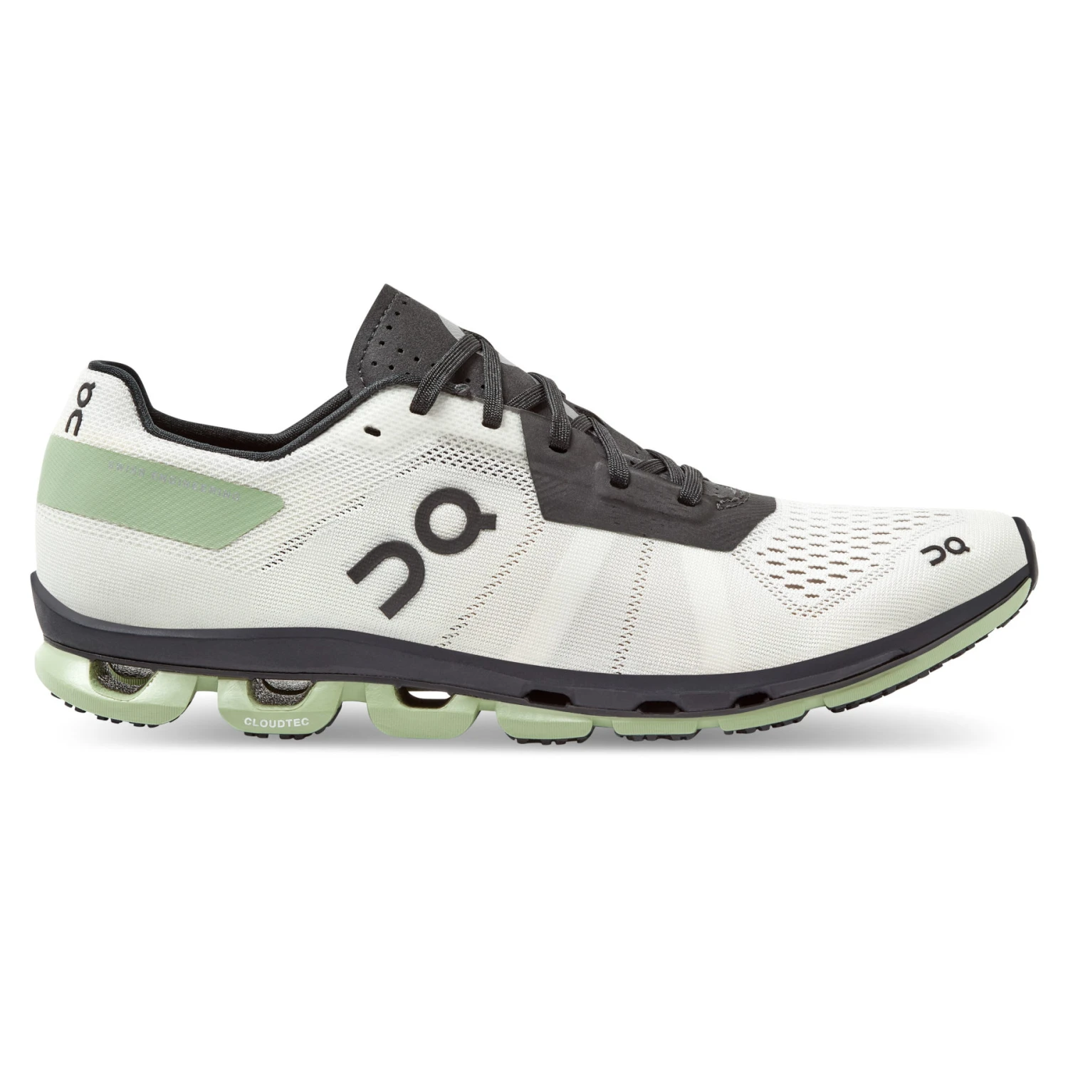 On Running On Cloudflash Women Running Shoe - White & Black 1 On Running On Cloudflash Women Running Shoe - White & Black