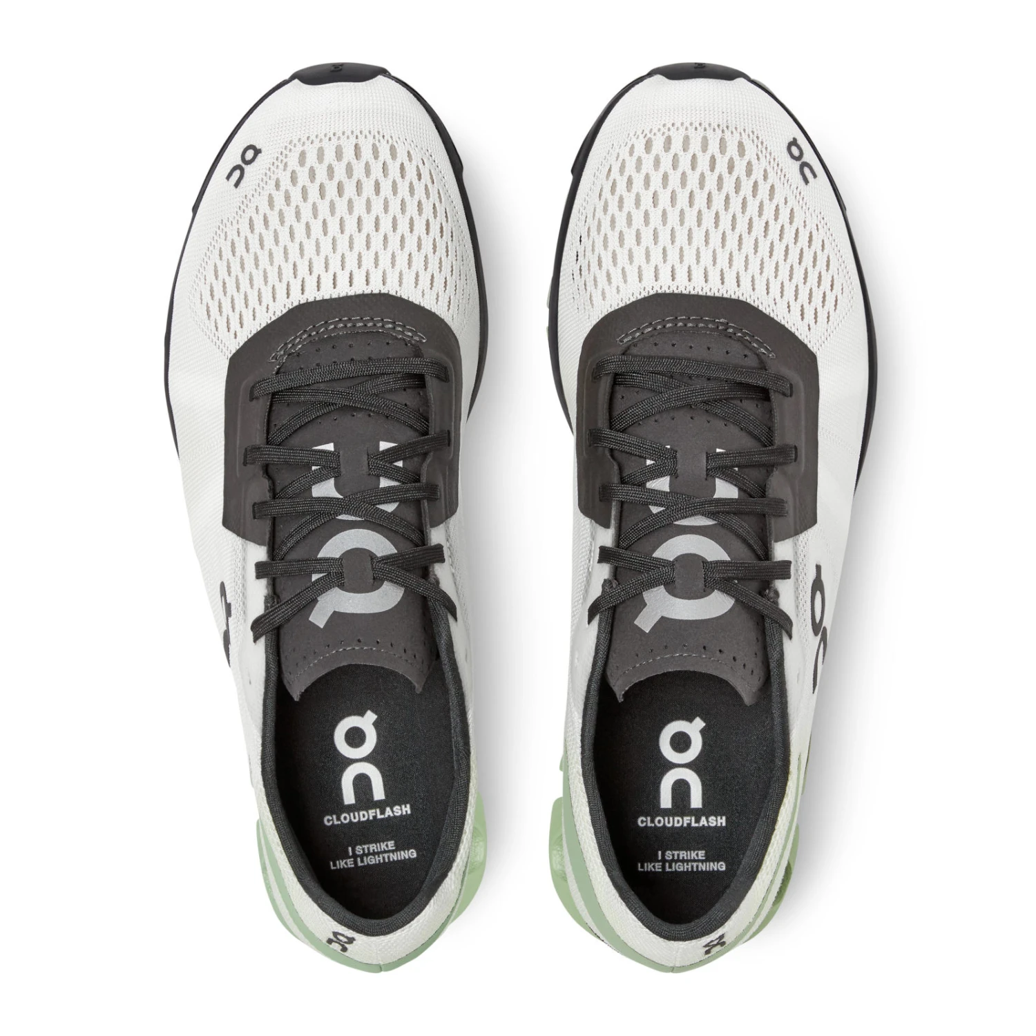 On Running On Cloudflash Women Running Shoe - White & Black 4 On Running On Cloudflash Women Running Shoe - White & Black - Afbeelding 4