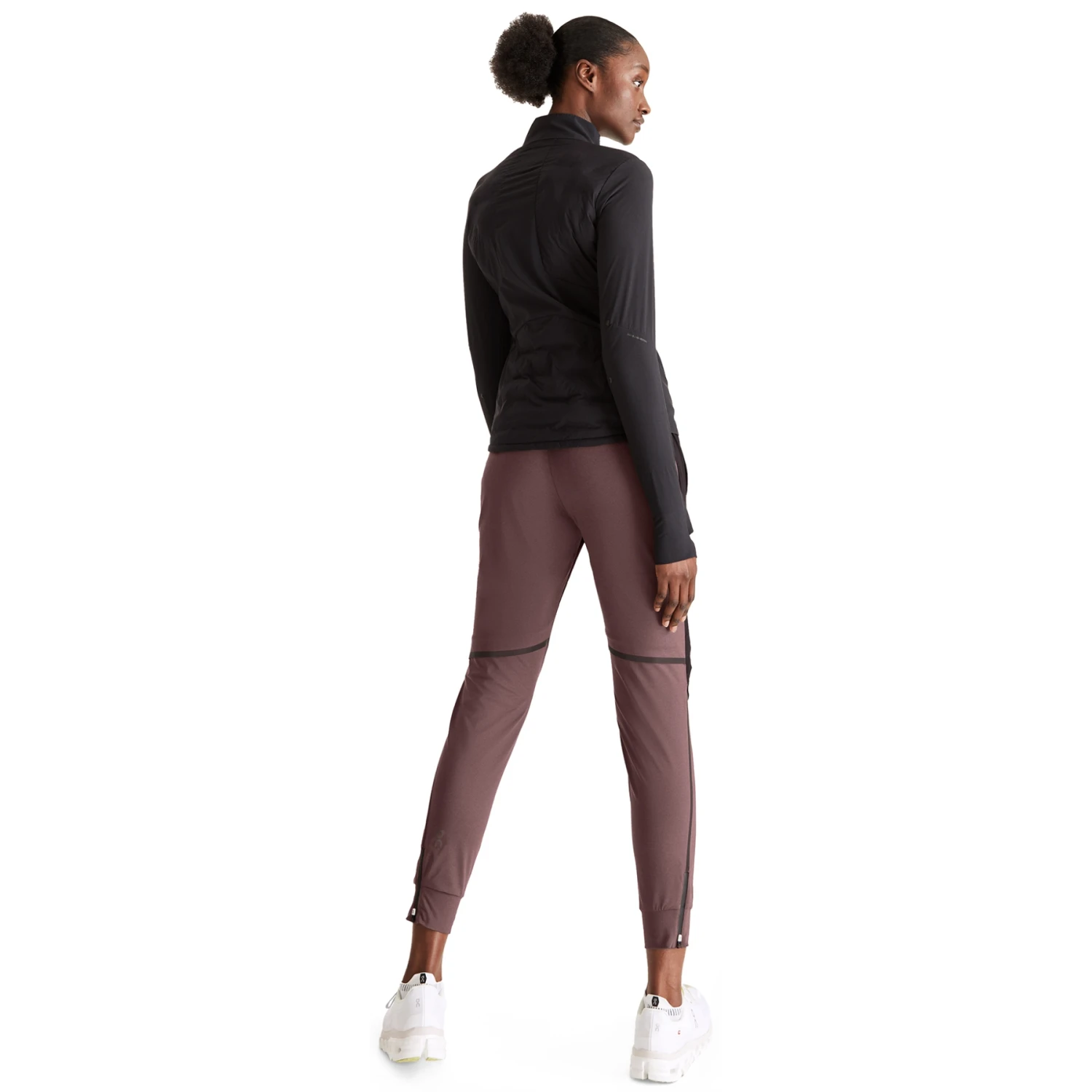 On Running Pants Dames Hardloop-Tights - Grape & Zwart 3 On Running Pants Dames Hardloop-Tights - Grape & Zwart - Afbeelding 3
