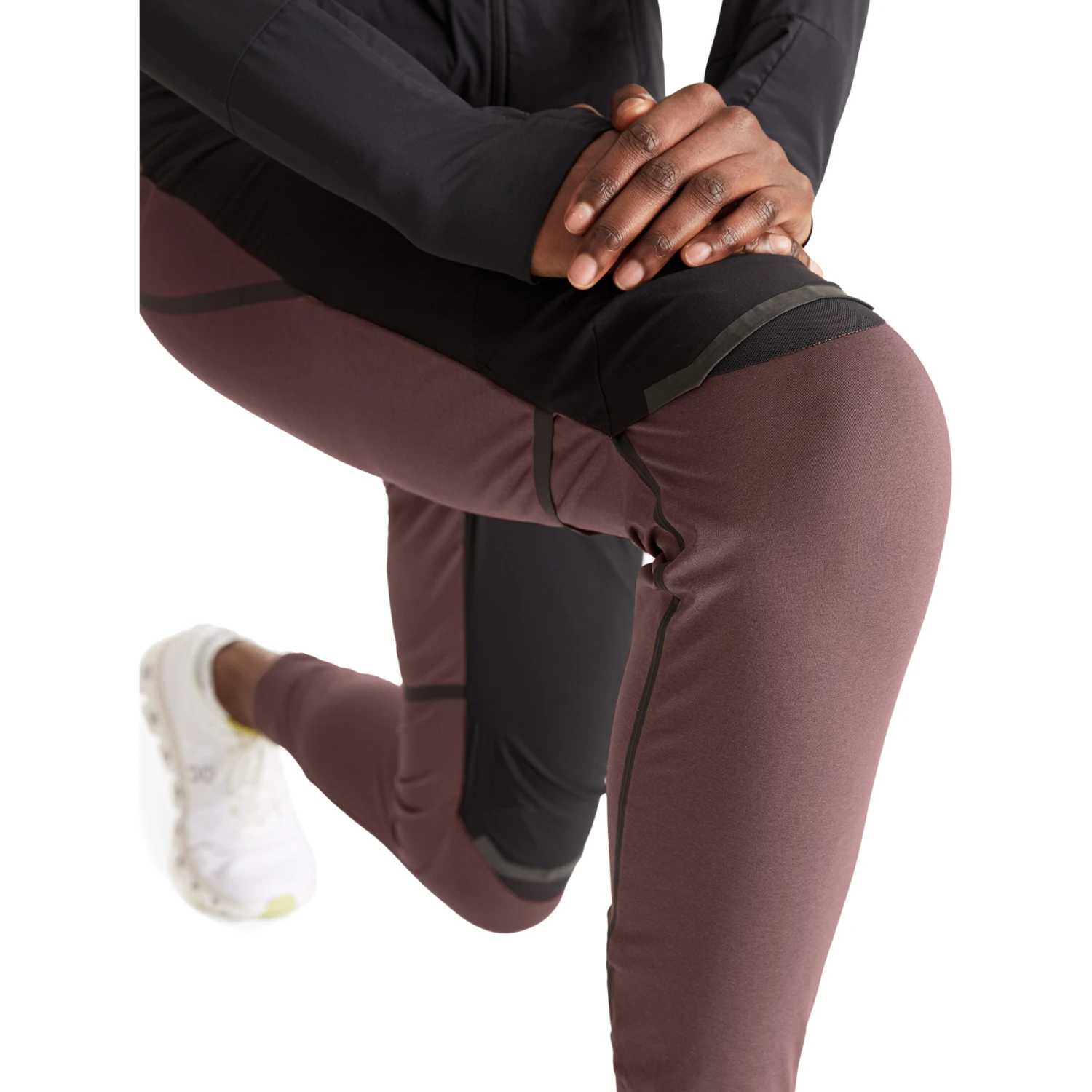 On Running Pants Dames Hardloop-Tights - Grape & Zwart 5 On Running Pants Dames Hardloop-Tights - Grape & Zwart - Afbeelding 5