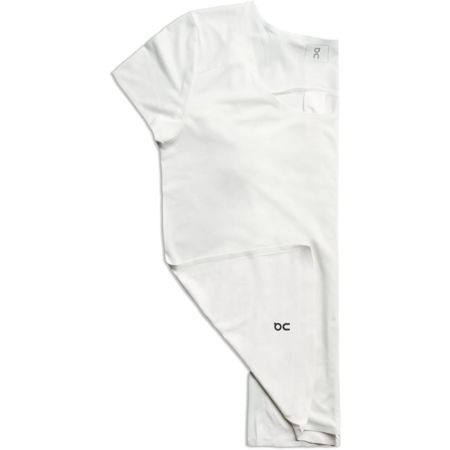 On Running On Performance-T Dames Hardloopshirt - Ice & White 2 On Running On Performance-T Dames Hardloopshirt - Ice & White - Afbeelding 2