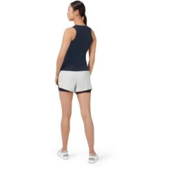 On Running Shorts Dames Hardloopbroek - Glacier & Black 12 On Running Shorts Dames Hardloopbroek - Glacier & Black -On Running on running shorts women glacier black 4 949136
