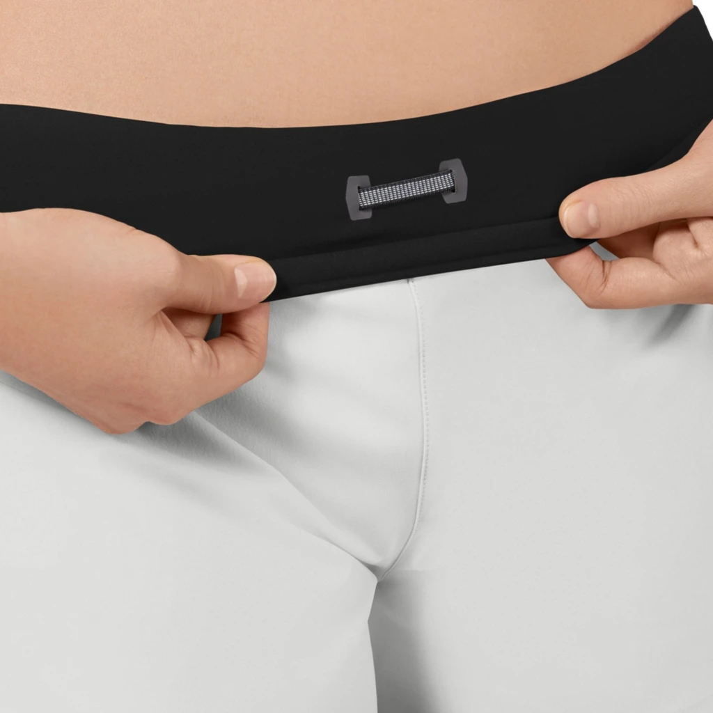 On Running Shorts Dames Hardloopbroek - Glacier & Black 6 On Running Shorts Dames Hardloopbroek - Glacier & Black - Afbeelding 6