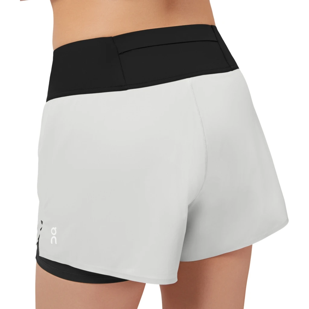 On Running Shorts Dames Hardloopbroek - Glacier & Black 7 On Running Shorts Dames Hardloopbroek - Glacier & Black - Afbeelding 7
