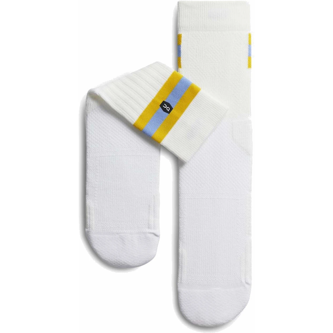 On Running On Tennis Sock Women - White & Mustard 6 On Running On Tennis Sock Women - White & Mustard - Afbeelding 6