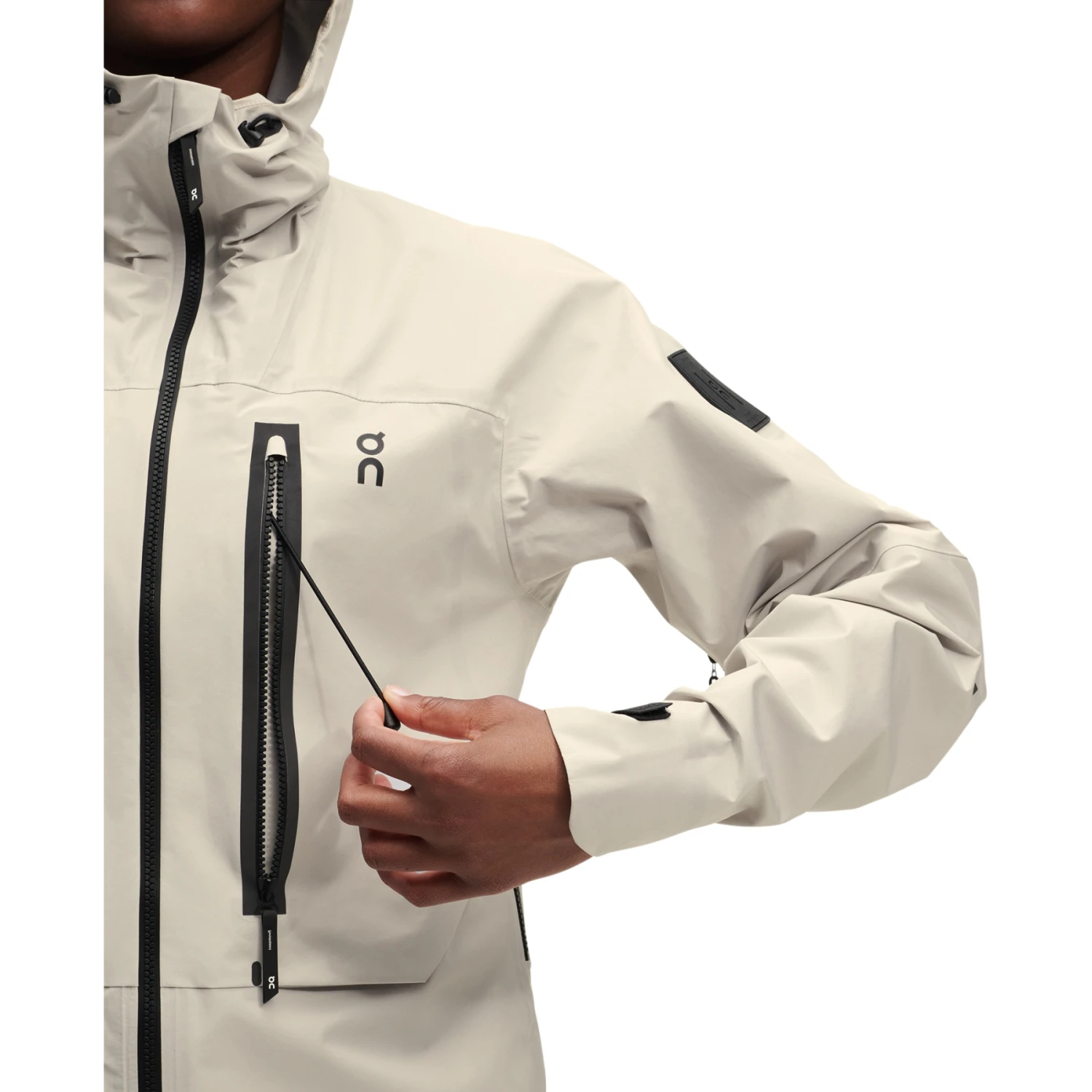 On Running On Storm Jacket Women - Pearl 5 On Running On Storm Jacket Women - Pearl - Afbeelding 5