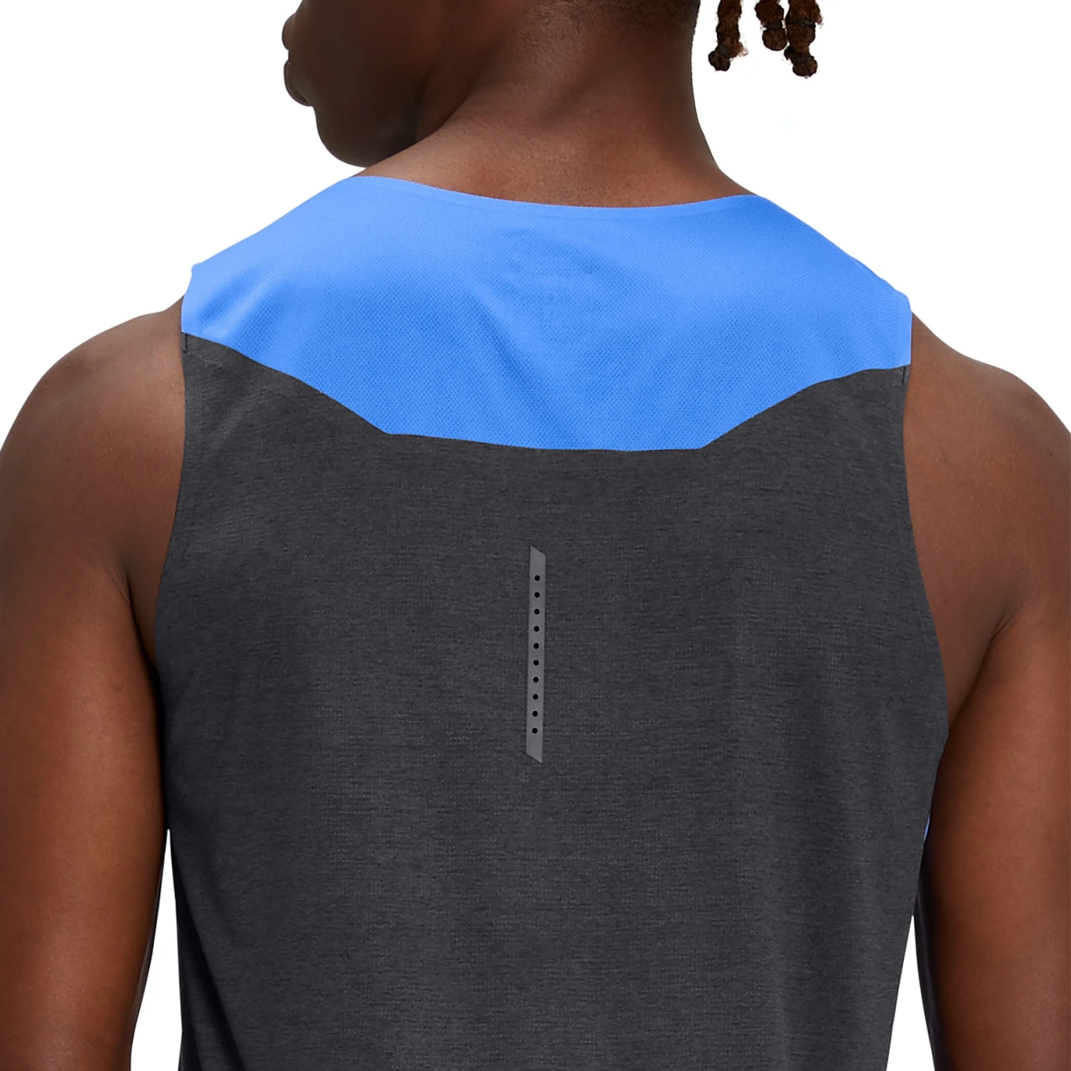 On Running On Tank-T Hardloopshirt - Cobalt & Black 5 On Running On Tank-T Hardloopshirt - Cobalt & Black - Afbeelding 5