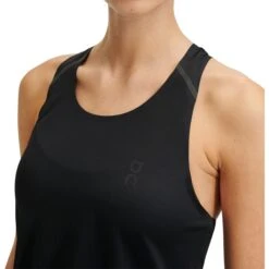 On Running On Tank-T Dames Hardloopshirt - Black & Glacier -On Running on tank t women running shirt black glacier 5 1153707