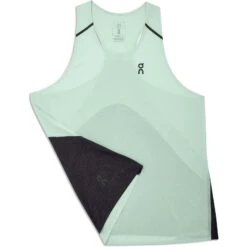 On Running On Tank-T Dames Hardloopshirt - Creek & Black -On Running on tank t women running shirt creek black 7 1427927