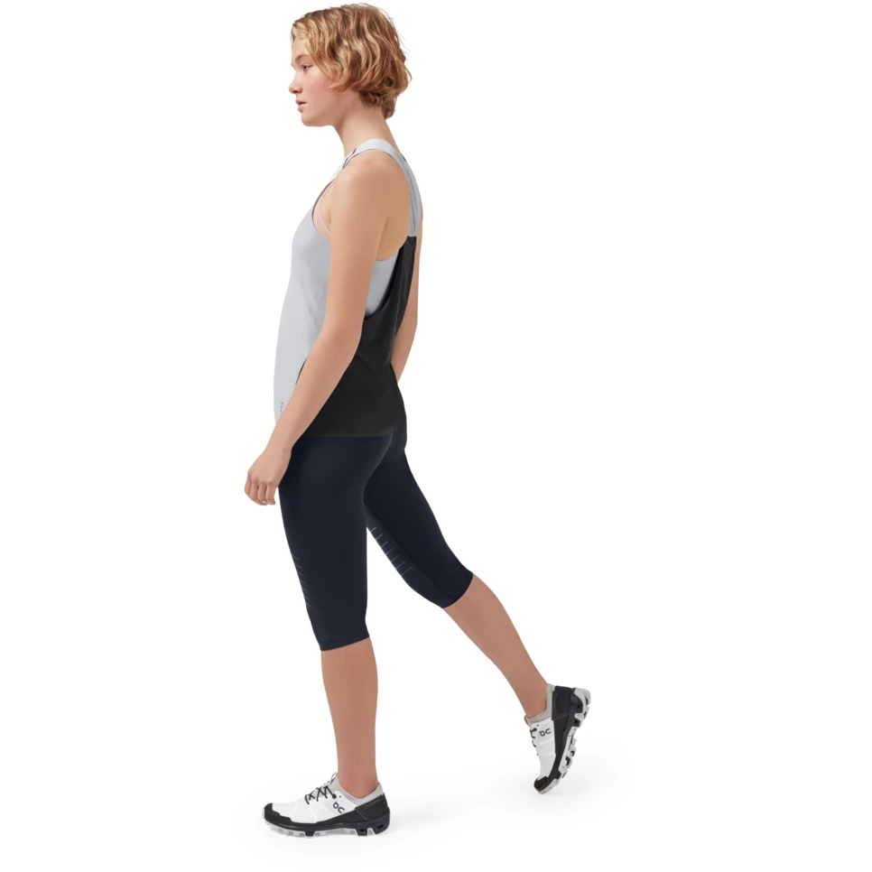 On Running On Tank-T Dames Hardloopshirt - Glacier & Black 2 On Running On Tank-T Dames Hardloopshirt - Glacier & Black - Afbeelding 2
