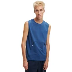 On Running On Training Tank - Denim -On Running on training tank denim 2 1154403