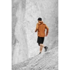 On Running On Trail Tights - Black -On Running on waterproof anorak pecan 2 950035 1